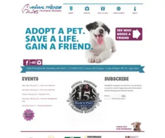 Animalfriendshs.org(Animal Friends Humane Society) Screenshot