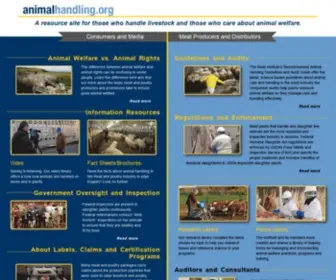 Animalhandling.org(Front 2) Screenshot