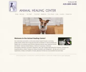 Animalhealingcenter.com(Animal Healing Center) Screenshot