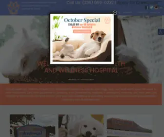 Animalhealthandwellness.net(Veterinarian in Rural Hall) Screenshot