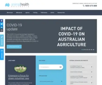 Animalhealthaustralia.com.au(Animal Health Australia) Screenshot