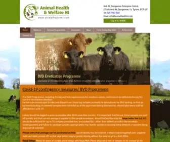 Animalhealthni.com(Animal Health & Welfare) Screenshot