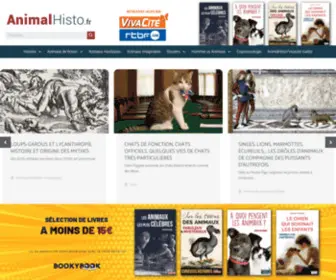 Animalhisto.fr(Accueil) Screenshot