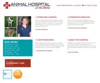 Animalhospitalats.com(Animal Hospital at the Shores) Screenshot