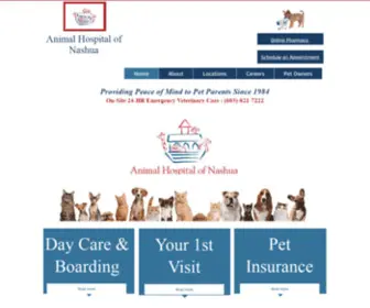 Animalhospitalofnashua.com(Animalhospitalofnashua) Screenshot