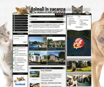 Animali-IN-Vacanza.com(Animali in Vacanza) Screenshot