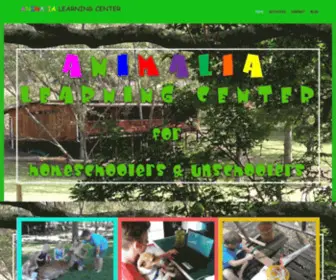 Animalialearningcenter.co.za(Homeschool) Screenshot