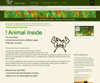 Animalinside.net(The Travel Blog) Screenshot