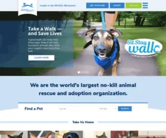Animalleague.org(North Shore Animal League America) Screenshot
