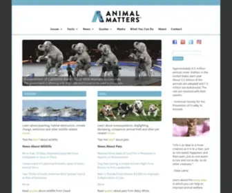 Animalmatters.org(Animal Matters) Screenshot