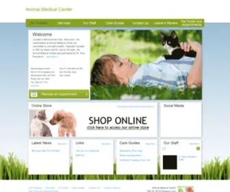 Animalmedcen.com(Animal Medical Center) Screenshot