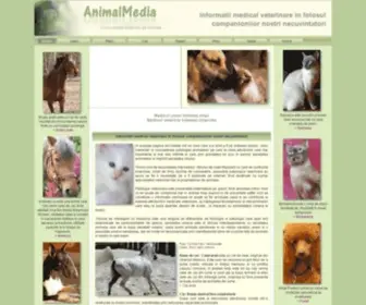 Animalmedia.eu(Boli caini) Screenshot