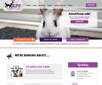 Animalprotective.org(Animal Protective Foundation) Screenshot