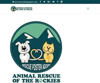 Animalrescueoftherockies.org(Animal Rescue of the Rockies) Screenshot