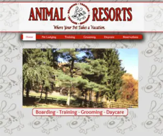 Animalresorts.com(Animal Resorts) Screenshot