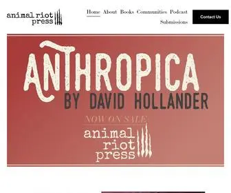 Animalriotpress.com(Animal Riot Press) Screenshot