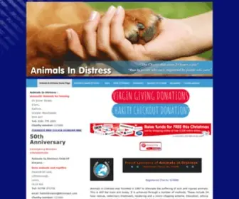 Animals-IN-Distress.co.uk(Animals in Distress) Screenshot