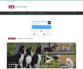 Animalsbreeds.com(Animals Breeds) Screenshot