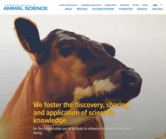 Animalsciencepublications.org(American Society of Animal Science) Screenshot