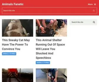 Animalsfanatic.com(Animals Fanatic) Screenshot