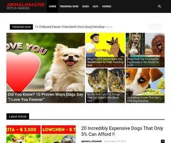 Animalsmaster.com(Animalsmaster) Screenshot