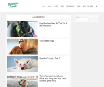 Animalsnws.com(ANIMALS NEWS) Screenshot