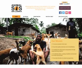 Animalsos-SL.com(Animal Charity) Screenshot