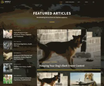 Animalspedia.org(Animals Pedia) Screenshot