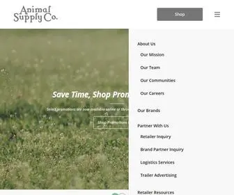 Animalsupply.com(Wholesale Pet Supply and Distribution) Screenshot