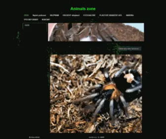 Animalszone.cz(ÚVOD) Screenshot