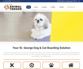 Animaltenderpetresort.com(The Animal Tender Pet Resort) Screenshot