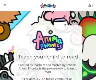 Animaphonics.com(Anima Phonics) Screenshot