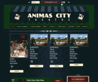 Animascitytheatre.com(The Animas City Theatre) Screenshot