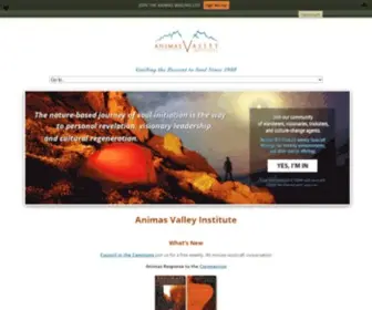 Animas.org(Animas Valley Institute) Screenshot