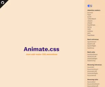 Animate.style(Animate.css) Screenshot