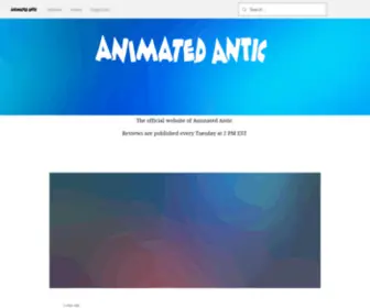 Animatedantic.com(Animated Antic) Screenshot