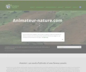 Animateur-Nature.com(Connaissances et outils pour l'EEDD) Screenshot