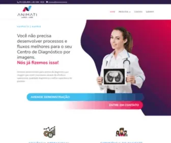 Animati.com.br(Qualidade diagnóstica e melhor gestão) Screenshot