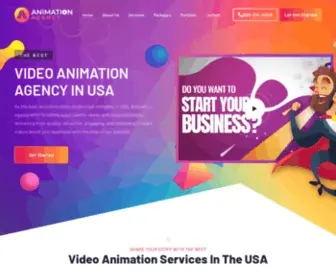 Animationagency.co(Professional and Affordable Video Animation Agency in USA Professional and Affordable Video Animation Agency in USA) Screenshot