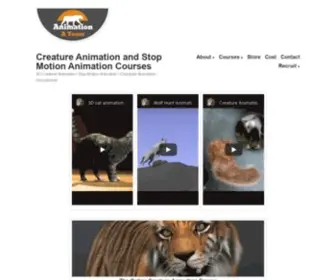 Animationateam.com(Professional creature animation) Screenshot