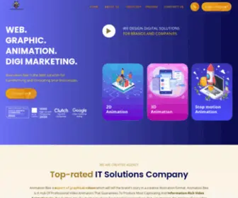 Animationbee.com(Animation Bee) Screenshot