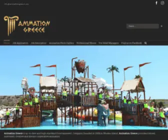 Animationgreece.com(Animation greece) Screenshot