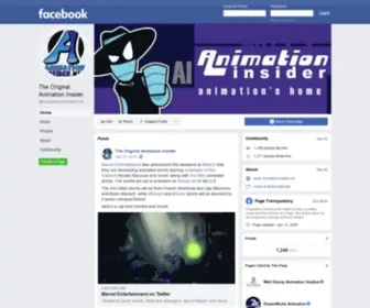 Animationinsider.net(The Original Animation Insider) Screenshot