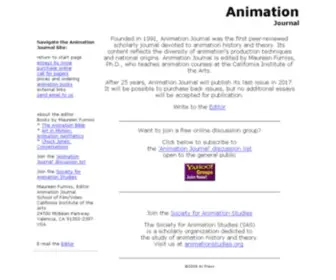 Animationjournal.com(Animationjournal) Screenshot