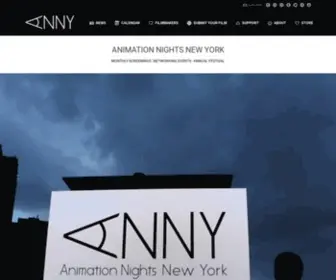 Animationnights.com(NYC monthly screening events and annual festival) Screenshot