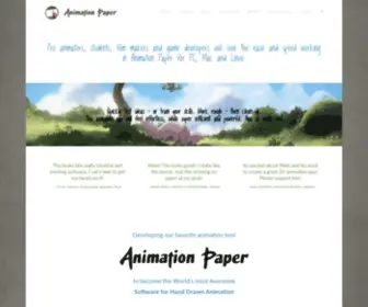 Animationpaper.com(Animation Paper) Screenshot