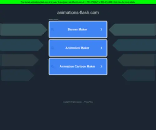 Animations-Flash.com(Animations flash) Screenshot