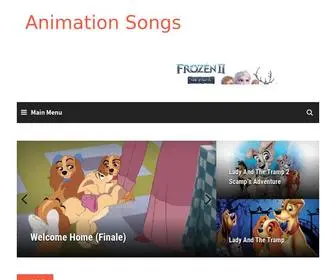 Animationsongs.com(Animation Songs) Screenshot