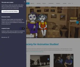 Animationstudies.org(Promoting animation engagement and scholarship since 1987) Screenshot