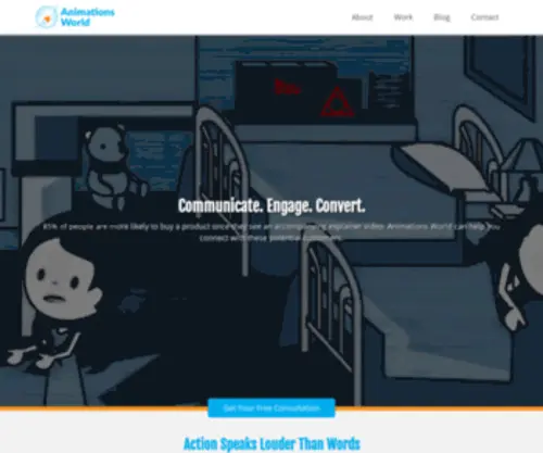 Animationsworld.com(Animationsworld) Screenshot